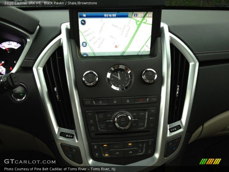 Black Raven / Shale/Brownstone 2010 Cadillac SRX V6