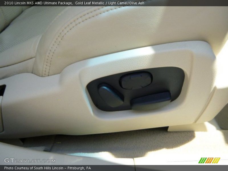 Gold Leaf Metallic / Light Camel/Olive Ash 2010 Lincoln MKS AWD Ultimate Package