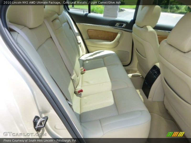 Gold Leaf Metallic / Light Camel/Olive Ash 2010 Lincoln MKS AWD Ultimate Package