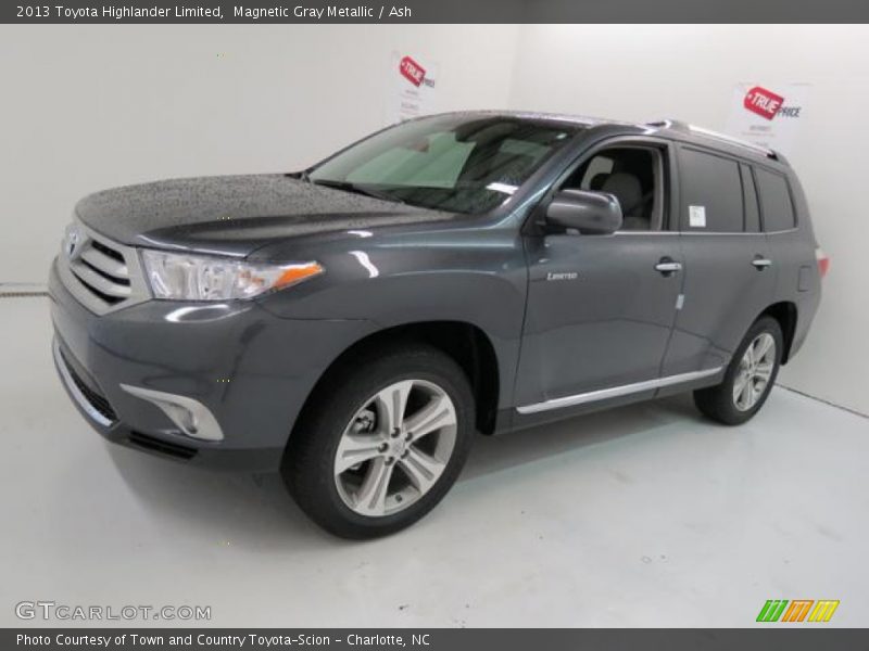 Magnetic Gray Metallic / Ash 2013 Toyota Highlander Limited