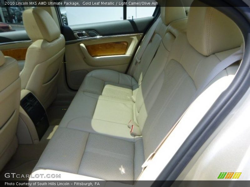Gold Leaf Metallic / Light Camel/Olive Ash 2010 Lincoln MKS AWD Ultimate Package