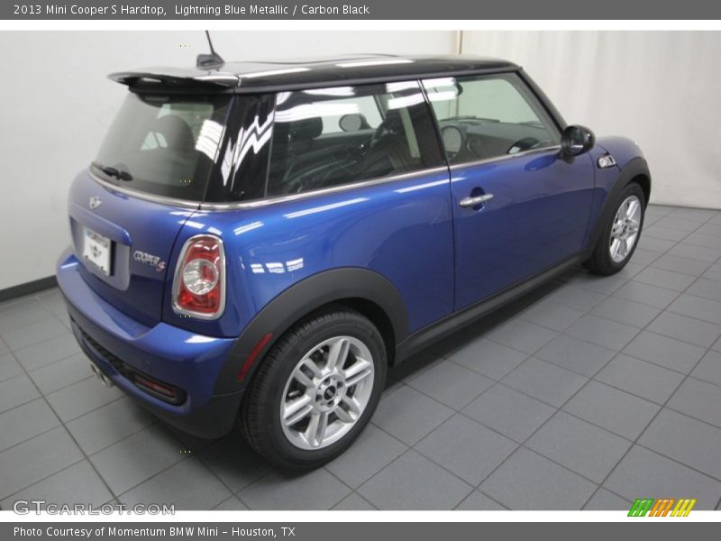 Lightning Blue Metallic / Carbon Black 2013 Mini Cooper S Hardtop
