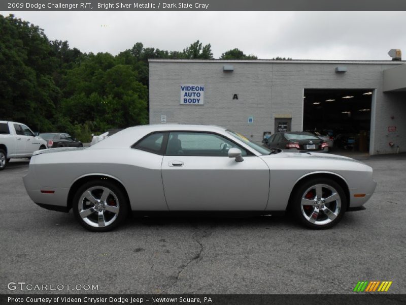 Bright Silver Metallic / Dark Slate Gray 2009 Dodge Challenger R/T