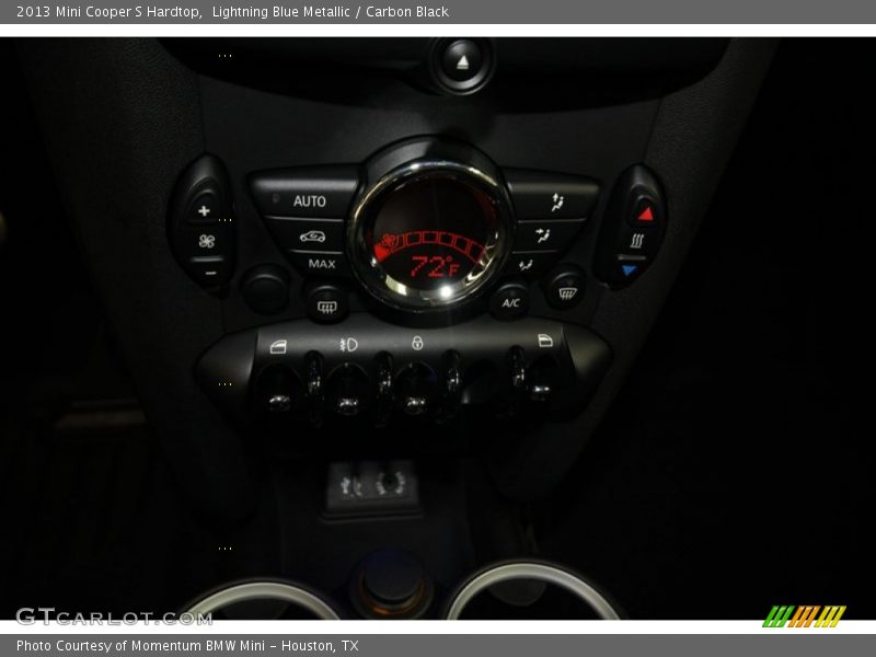 Lightning Blue Metallic / Carbon Black 2013 Mini Cooper S Hardtop