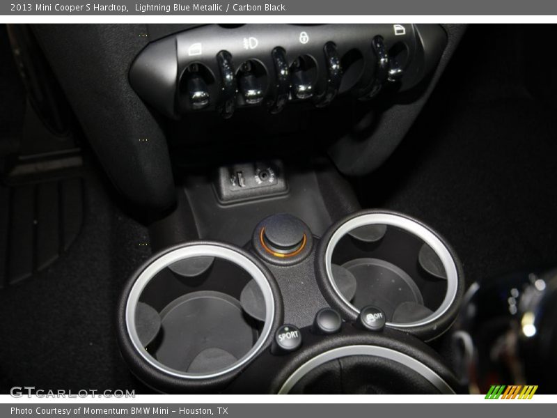 Lightning Blue Metallic / Carbon Black 2013 Mini Cooper S Hardtop