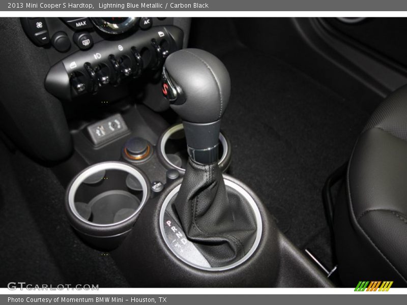 Lightning Blue Metallic / Carbon Black 2013 Mini Cooper S Hardtop