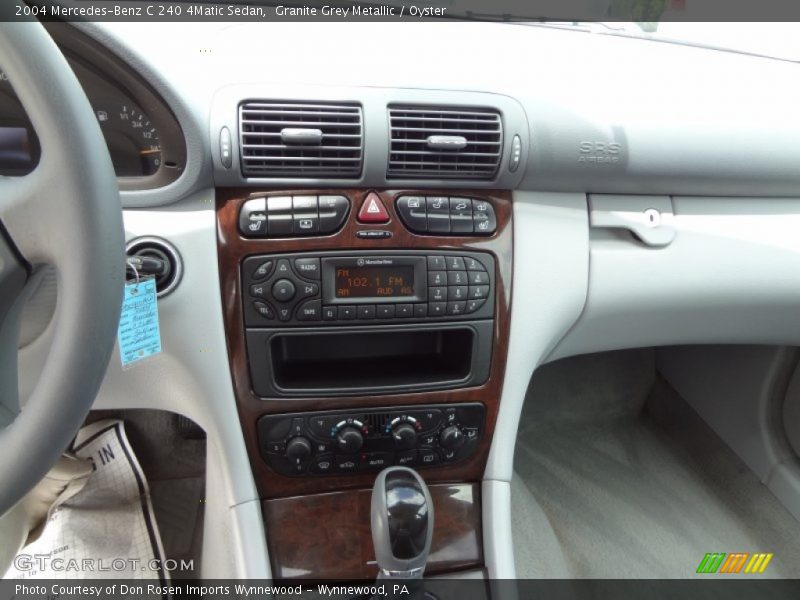 Granite Grey Metallic / Oyster 2004 Mercedes-Benz C 240 4Matic Sedan
