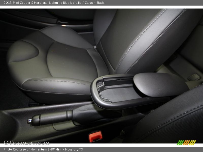 Lightning Blue Metallic / Carbon Black 2013 Mini Cooper S Hardtop