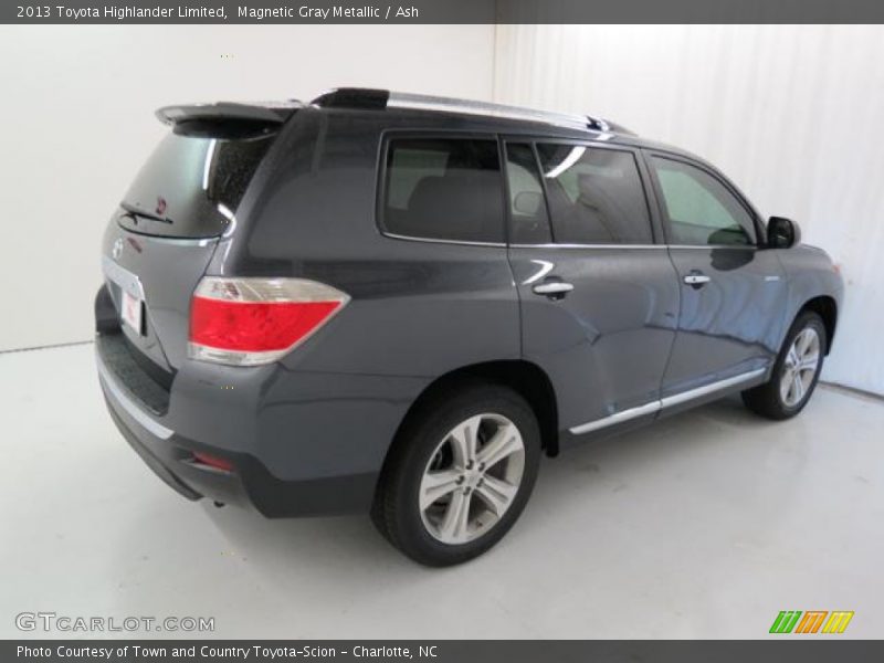 Magnetic Gray Metallic / Ash 2013 Toyota Highlander Limited