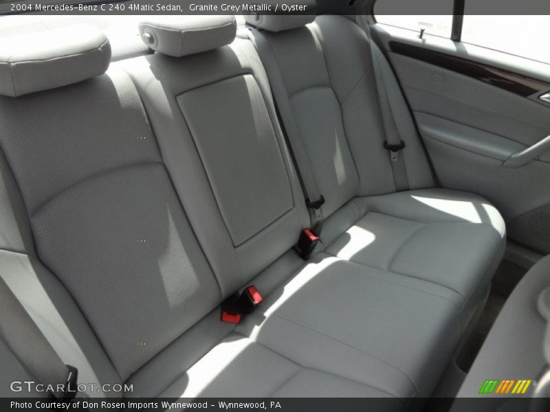 Granite Grey Metallic / Oyster 2004 Mercedes-Benz C 240 4Matic Sedan