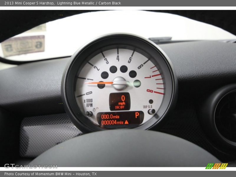 Lightning Blue Metallic / Carbon Black 2013 Mini Cooper S Hardtop