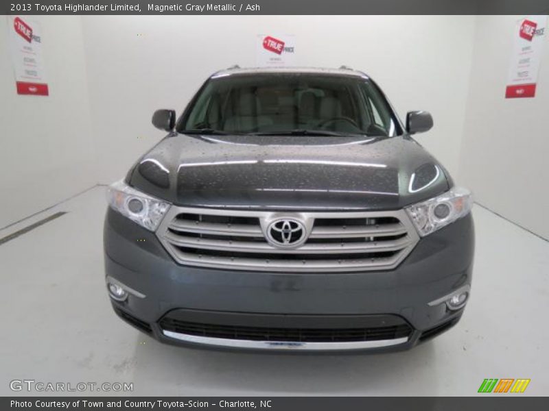 Magnetic Gray Metallic / Ash 2013 Toyota Highlander Limited