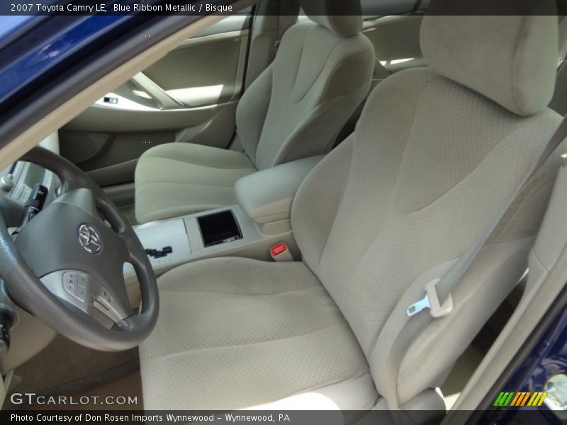 Blue Ribbon Metallic / Bisque 2007 Toyota Camry LE