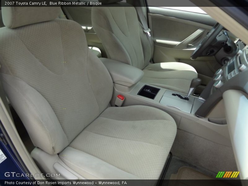 Blue Ribbon Metallic / Bisque 2007 Toyota Camry LE