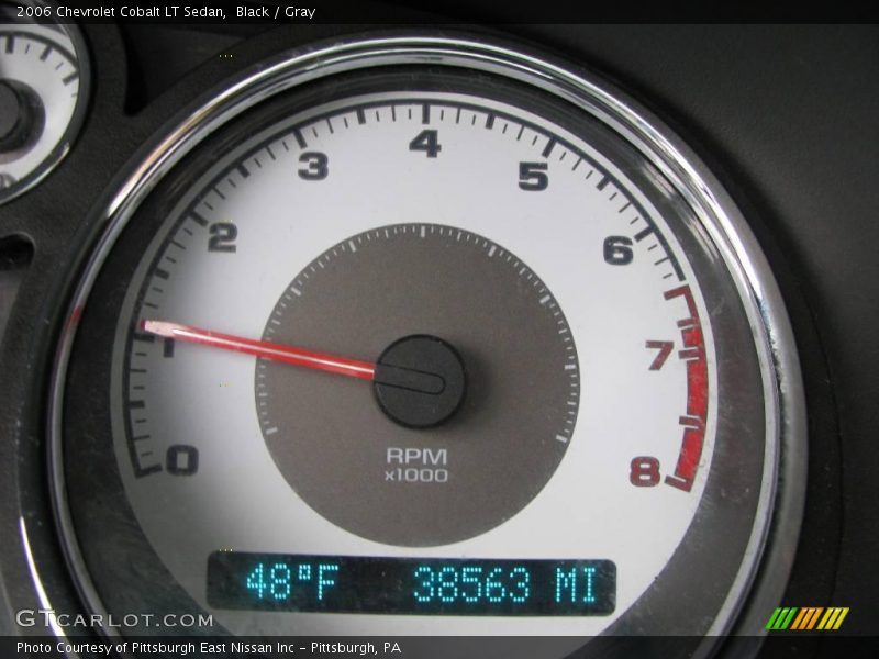 Black / Gray 2006 Chevrolet Cobalt LT Sedan
