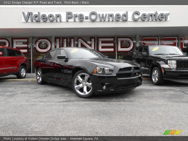Pitch Black / Black 2012 Dodge Charger R/T Road and Track