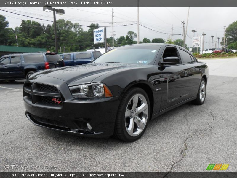 Pitch Black / Black 2012 Dodge Charger R/T Road and Track