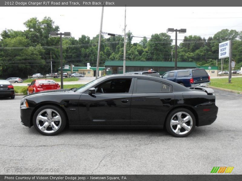 Pitch Black / Black 2012 Dodge Charger R/T Road and Track