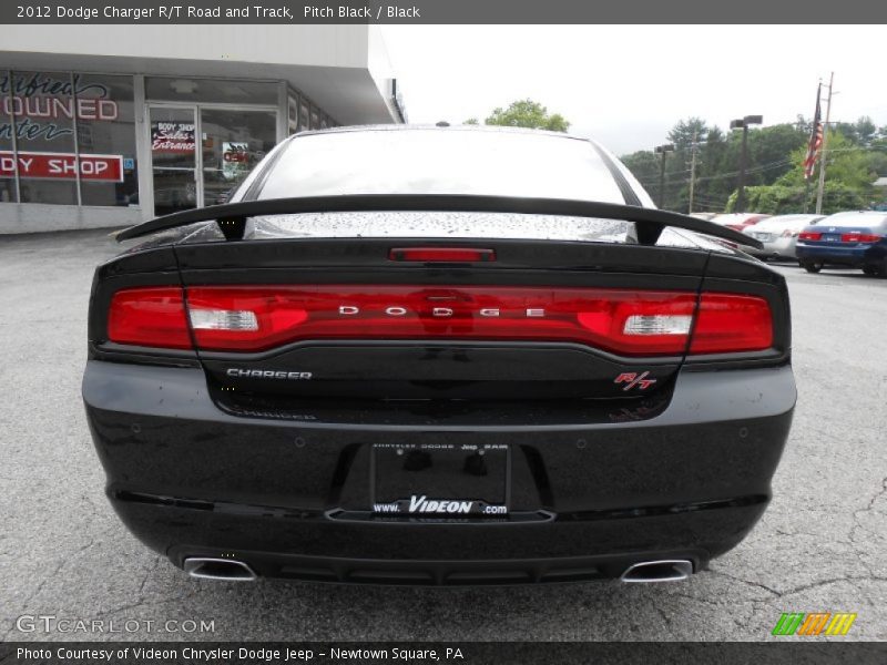Pitch Black / Black 2012 Dodge Charger R/T Road and Track