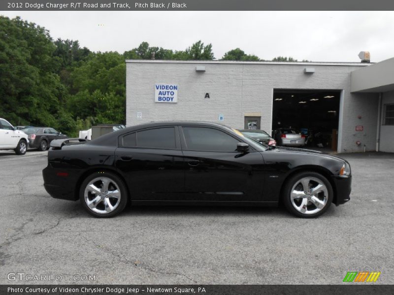 Pitch Black / Black 2012 Dodge Charger R/T Road and Track
