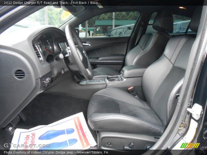 Pitch Black / Black 2012 Dodge Charger R/T Road and Track