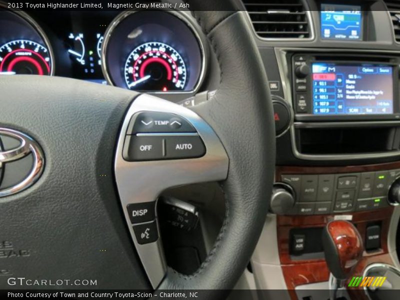 Magnetic Gray Metallic / Ash 2013 Toyota Highlander Limited