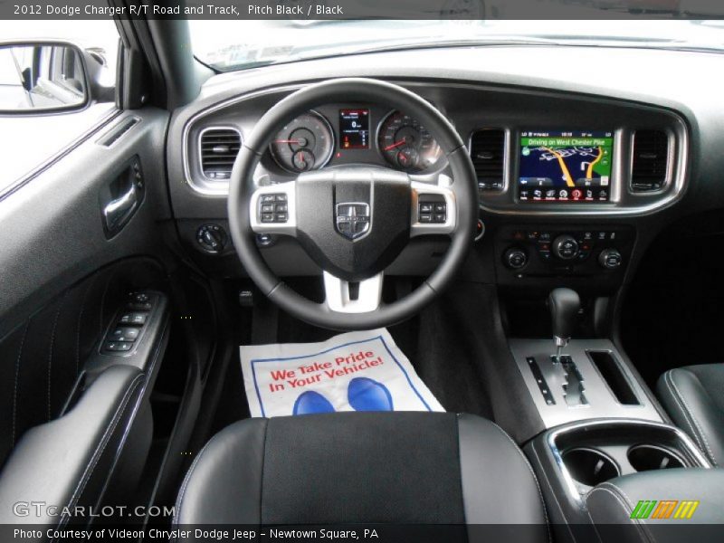 Pitch Black / Black 2012 Dodge Charger R/T Road and Track