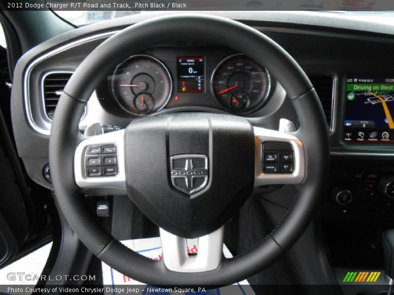 Pitch Black / Black 2012 Dodge Charger R/T Road and Track