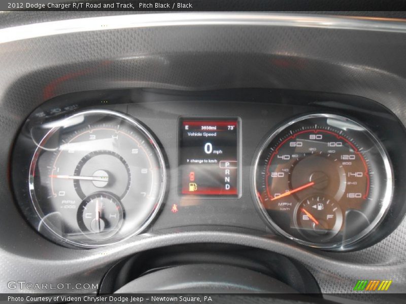 Pitch Black / Black 2012 Dodge Charger R/T Road and Track