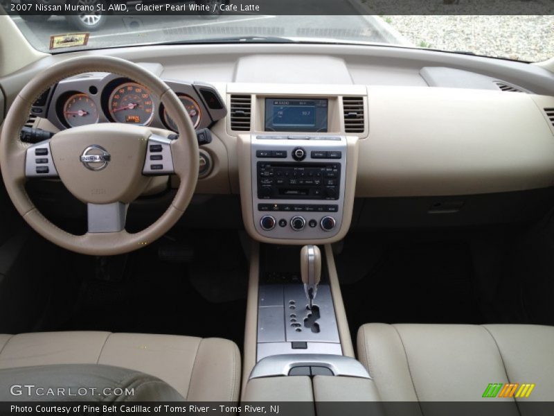 Glacier Pearl White / Cafe Latte 2007 Nissan Murano SL AWD