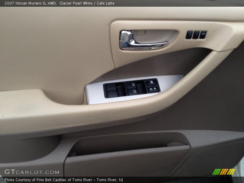 Glacier Pearl White / Cafe Latte 2007 Nissan Murano SL AWD