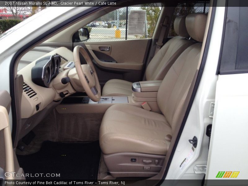 Glacier Pearl White / Cafe Latte 2007 Nissan Murano SL AWD