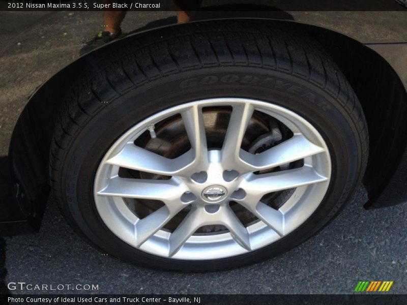 Super Black / Charcoal 2012 Nissan Maxima 3.5 S