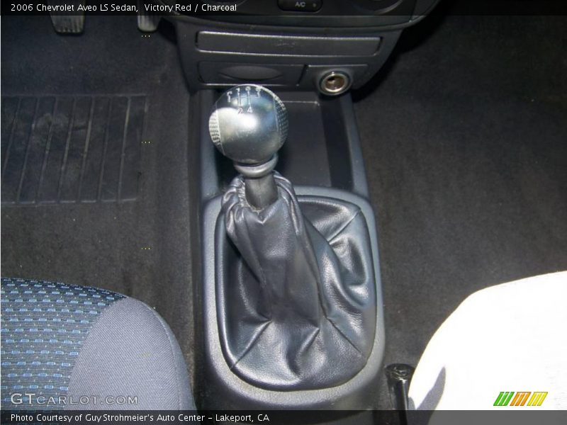Victory Red / Charcoal 2006 Chevrolet Aveo LS Sedan