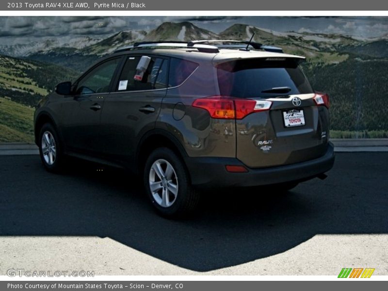 Pyrite Mica / Black 2013 Toyota RAV4 XLE AWD