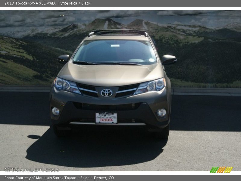 Pyrite Mica / Black 2013 Toyota RAV4 XLE AWD