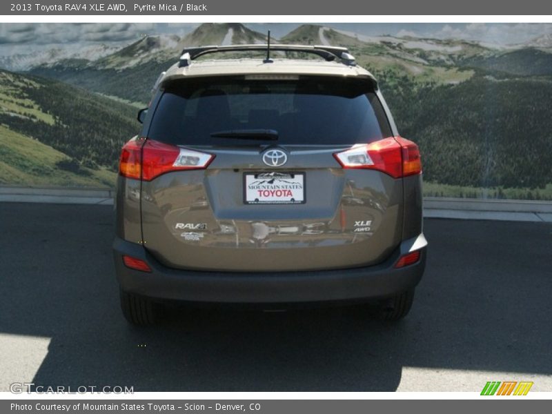 Pyrite Mica / Black 2013 Toyota RAV4 XLE AWD