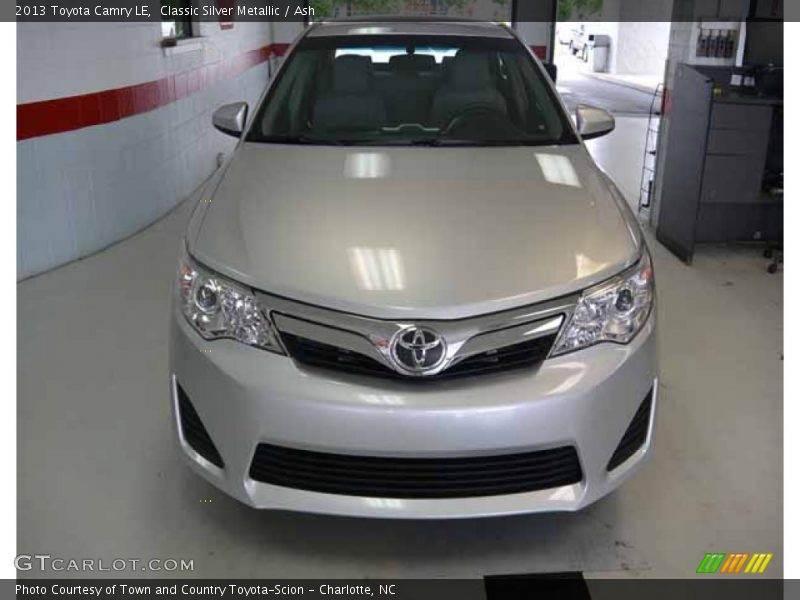 Classic Silver Metallic / Ash 2013 Toyota Camry LE