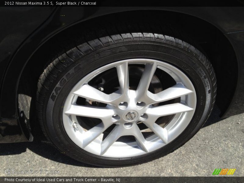 Super Black / Charcoal 2012 Nissan Maxima 3.5 S