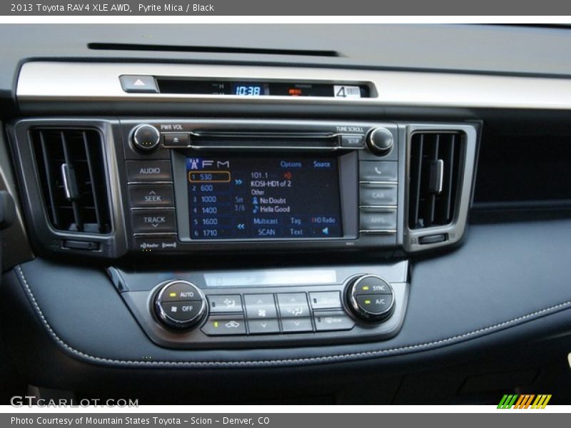 Pyrite Mica / Black 2013 Toyota RAV4 XLE AWD
