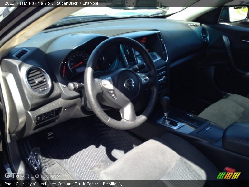 Super Black / Charcoal 2012 Nissan Maxima 3.5 S