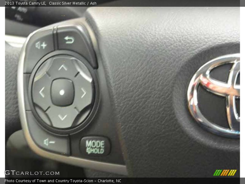 Classic Silver Metallic / Ash 2013 Toyota Camry LE