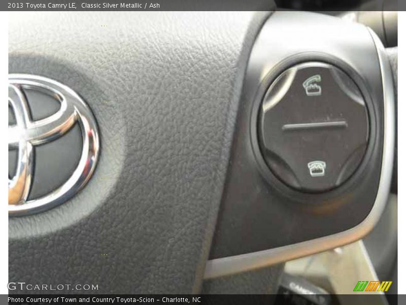 Classic Silver Metallic / Ash 2013 Toyota Camry LE