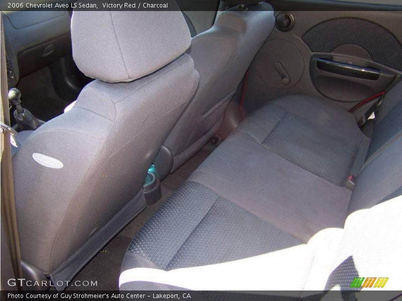 Victory Red / Charcoal 2006 Chevrolet Aveo LS Sedan