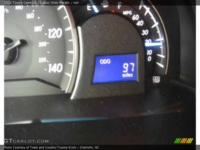 Classic Silver Metallic / Ash 2013 Toyota Camry LE