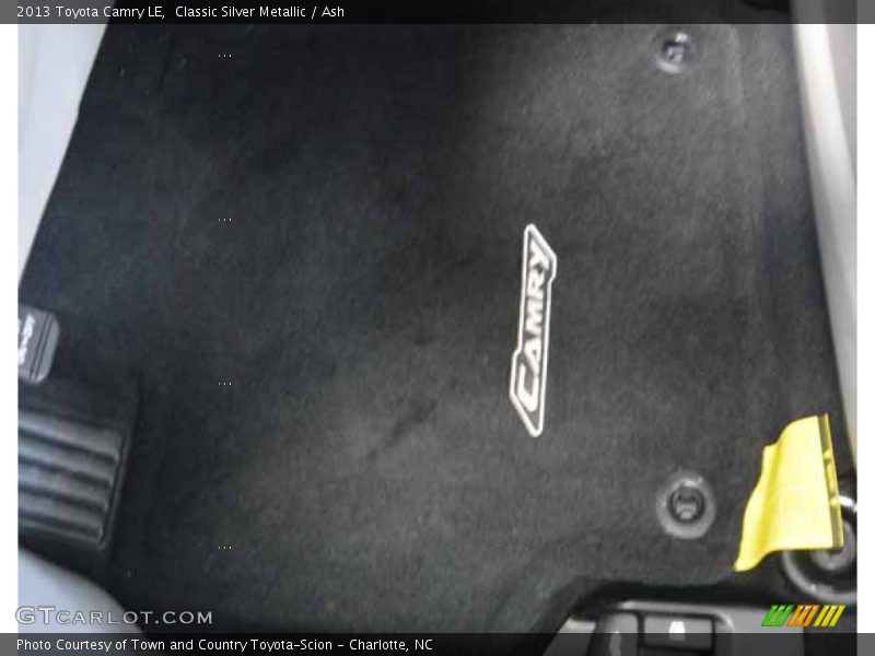Classic Silver Metallic / Ash 2013 Toyota Camry LE
