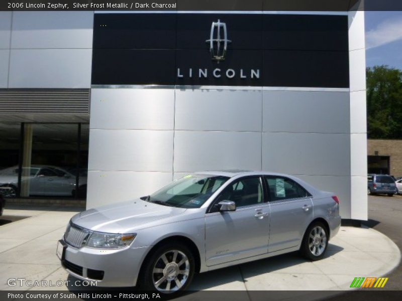 Silver Frost Metallic / Dark Charcoal 2006 Lincoln Zephyr