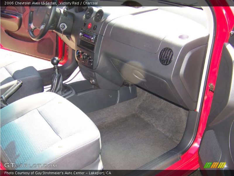 Victory Red / Charcoal 2006 Chevrolet Aveo LS Sedan