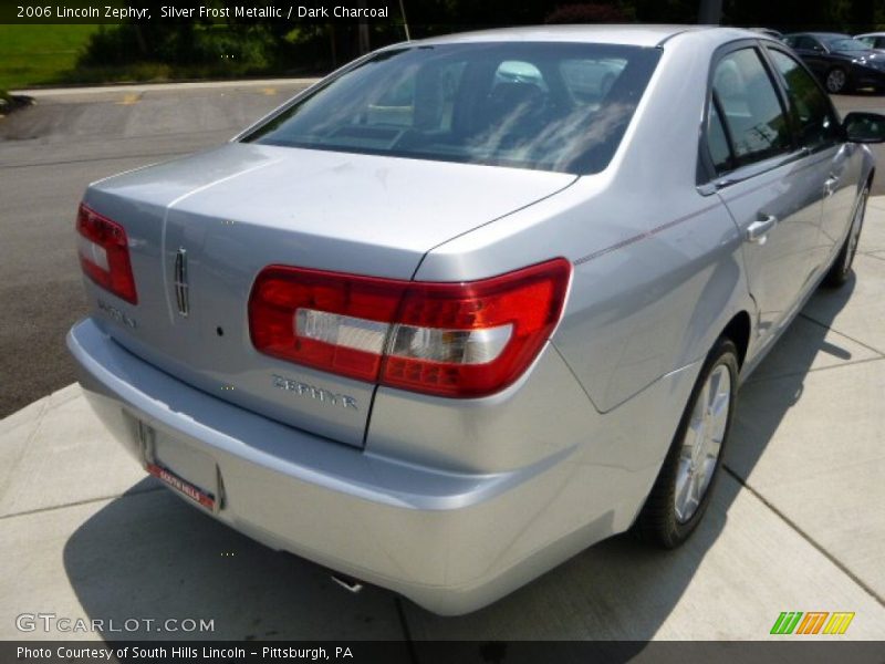 Silver Frost Metallic / Dark Charcoal 2006 Lincoln Zephyr