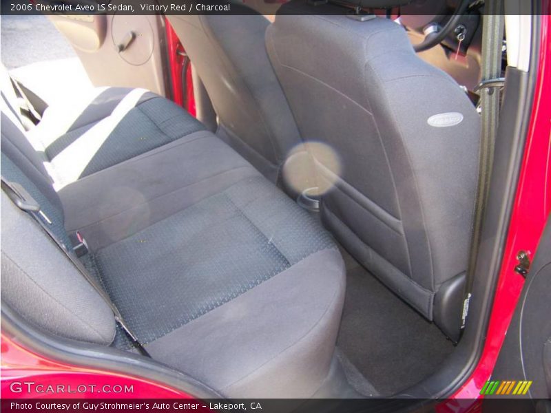 Victory Red / Charcoal 2006 Chevrolet Aveo LS Sedan